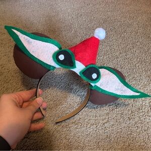Mandalorian Grogu Star Wars Christmas Mickey Ears